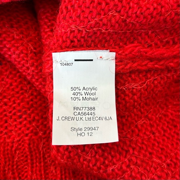 J. CREW Scattered Sequined Wool-Blend Sweater - Picture 4 of 5